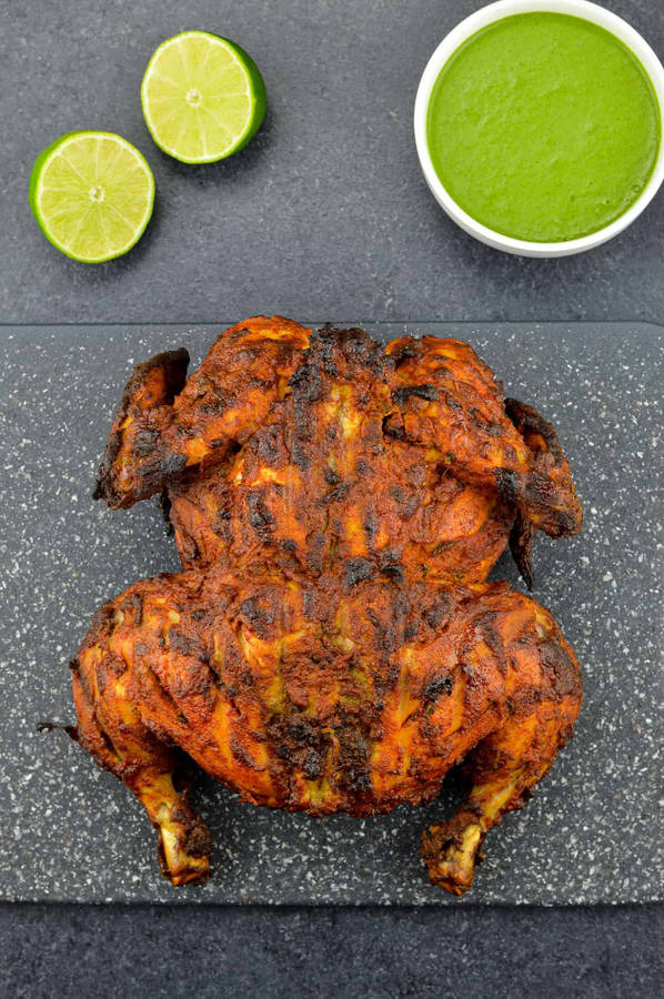 Whole Chicken Tandoori Wallpaper