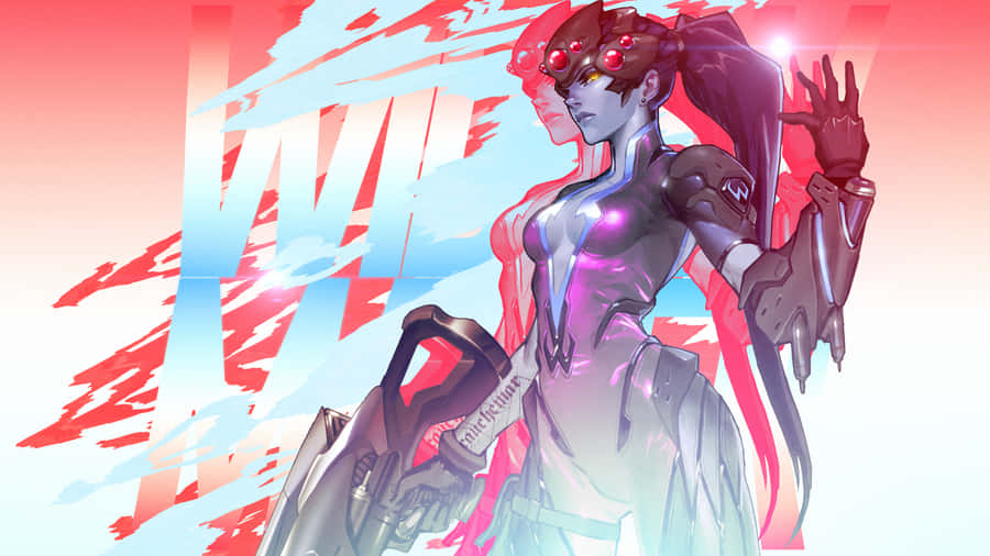 Widowmaker Stalks Her Prey Wallpaper