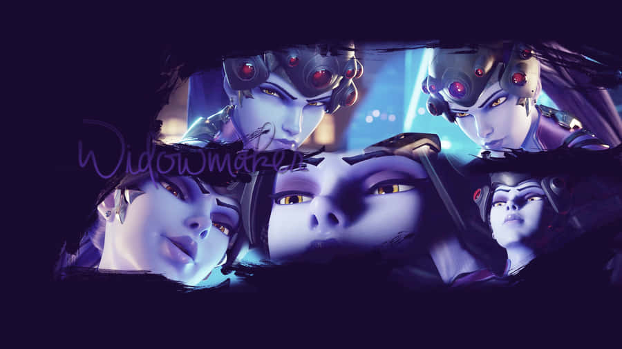 Widowmaker: Stealthy Sniper Of Overwatch Wallpaper