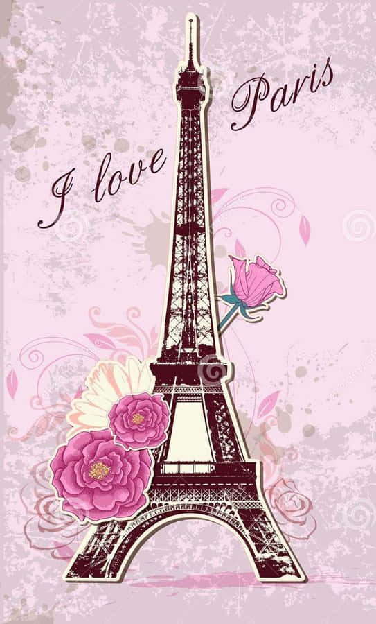 Wildly In Love In Paris Wallpaper