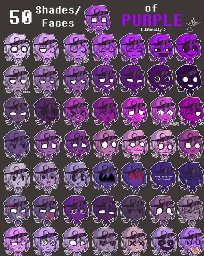 William Afton Five Nights At Freddy's Chibi Wallpaper