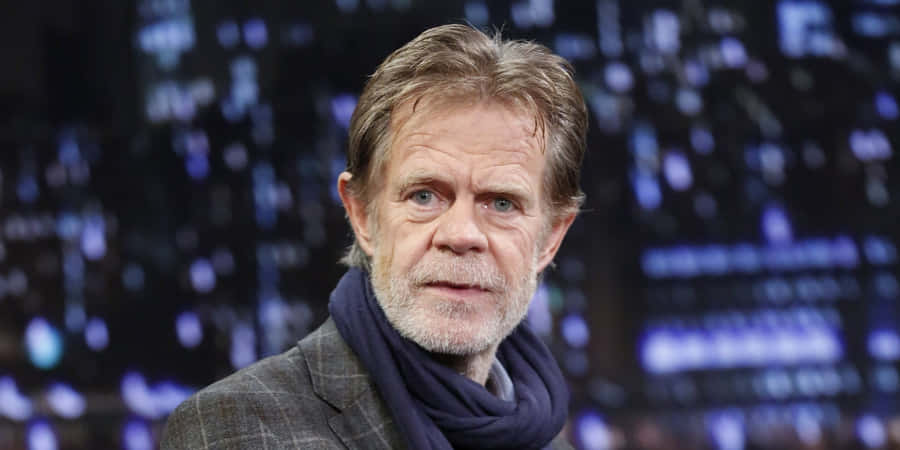 William H. Macy Posing For A Portrait Wallpaper