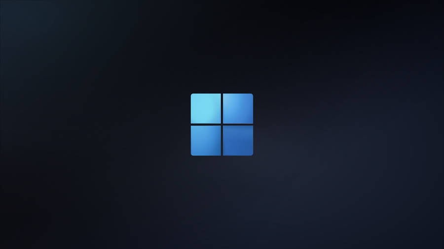 Windows 11 Dark Blue Wallpaper
