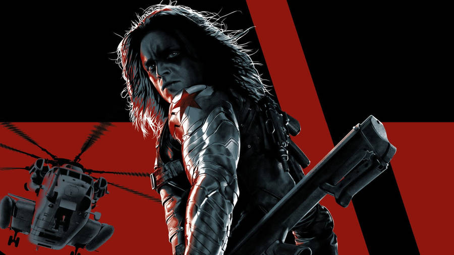 Winter Soldier Marvel Fanart Wallpaper