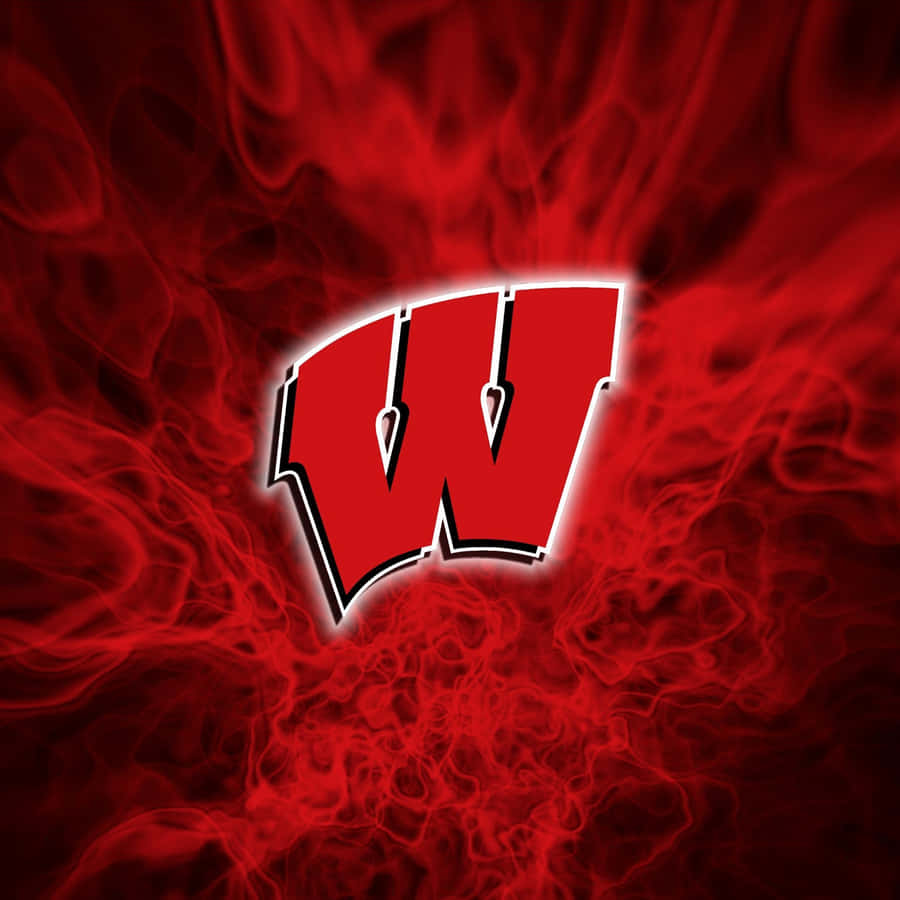 Wisconsin Badgers Football Team In Action Wallpaper