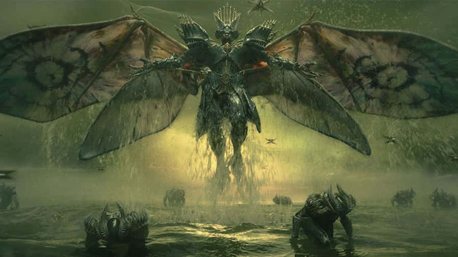 Witch Queen Wings Hives Wallpaper