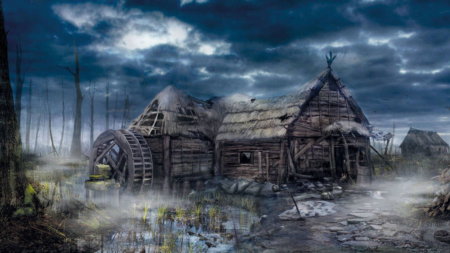 Witcher 3 Abandoned Home Wallpaper
