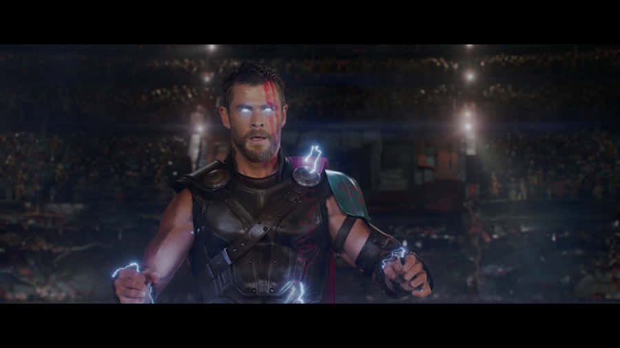 Witness The Magnificent Thor Ragnarok In 8k Wallpaper