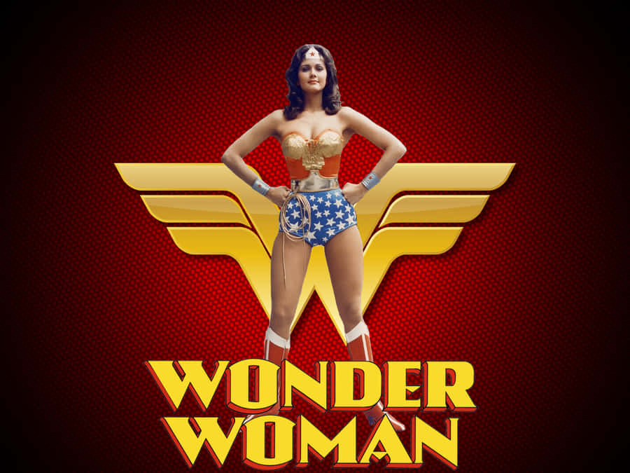 Wonder Woman Classic Pose Wallpaper
