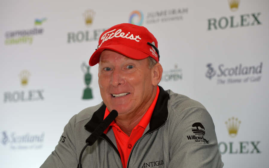 Woody Austin At A Game Conference Wallpaper