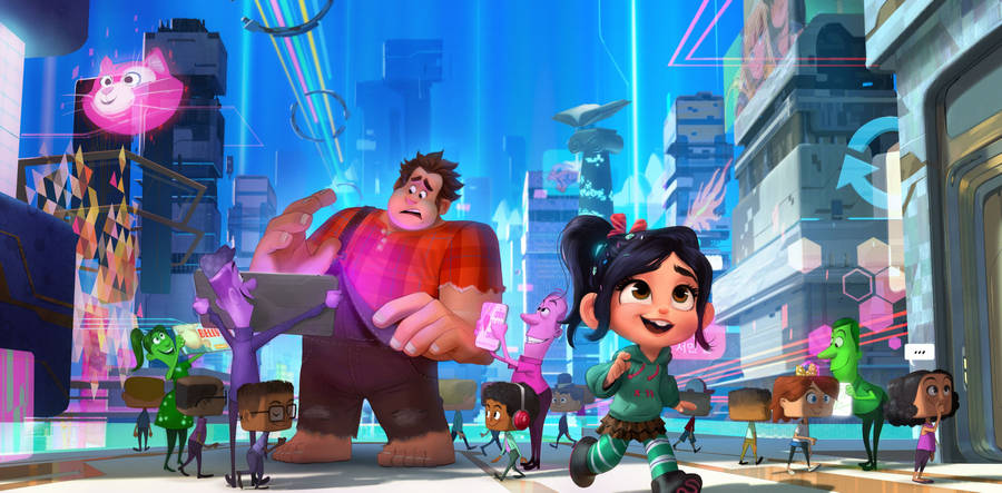 Wreck-it Ralph 2 Internet Community Wallpaper