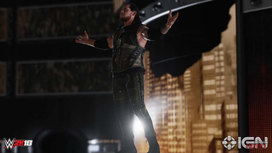 Wrestler Baron Corbin Of W2k18 Wallpaper