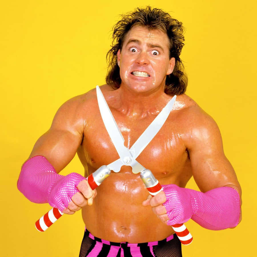 Wrestler Brutus Beefcake In His Prime Wallpaper