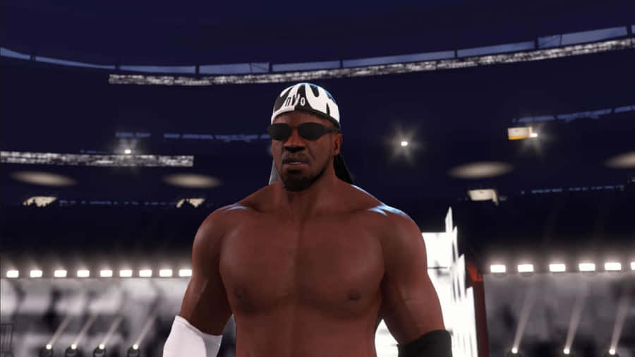 Wrestler_ Stevie_ Ray_ Stadium_ Background Wallpaper