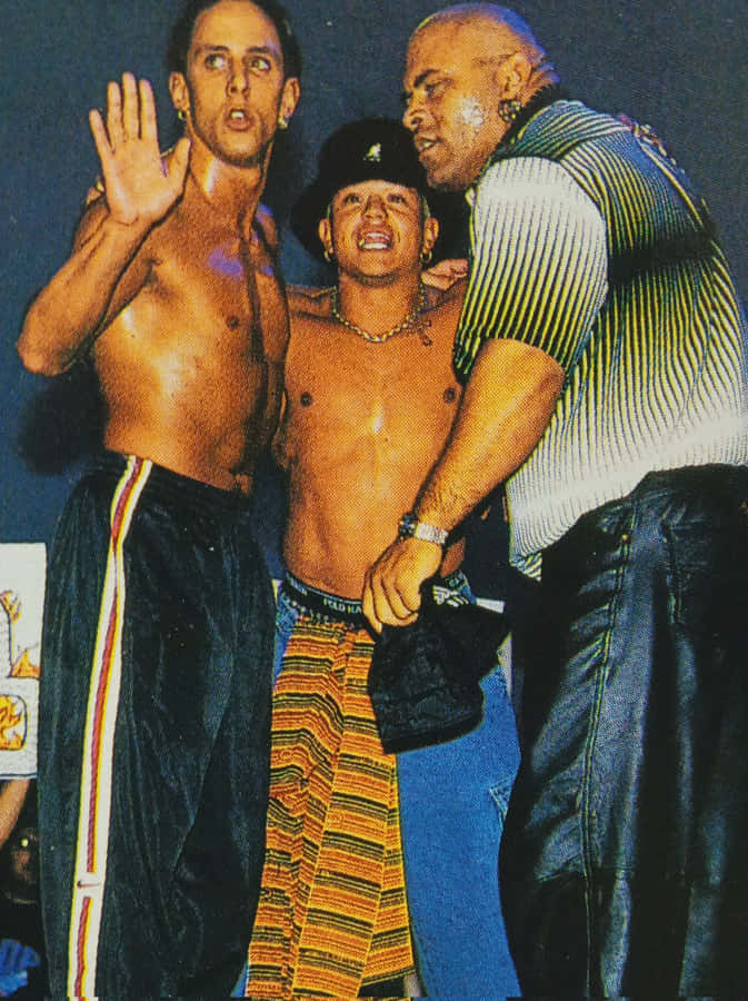 Wrestlers_ Backstage_ Moment Wallpaper