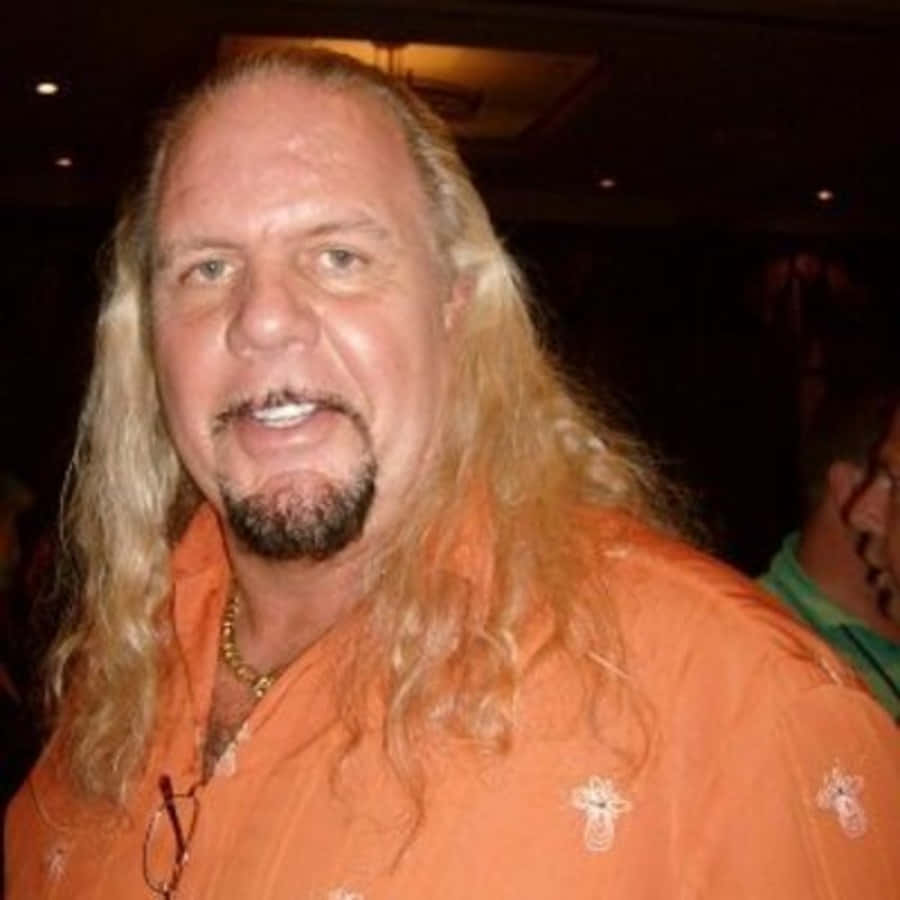 Wrestling Legend - Michael Hayes In Casual Attire Wallpaper