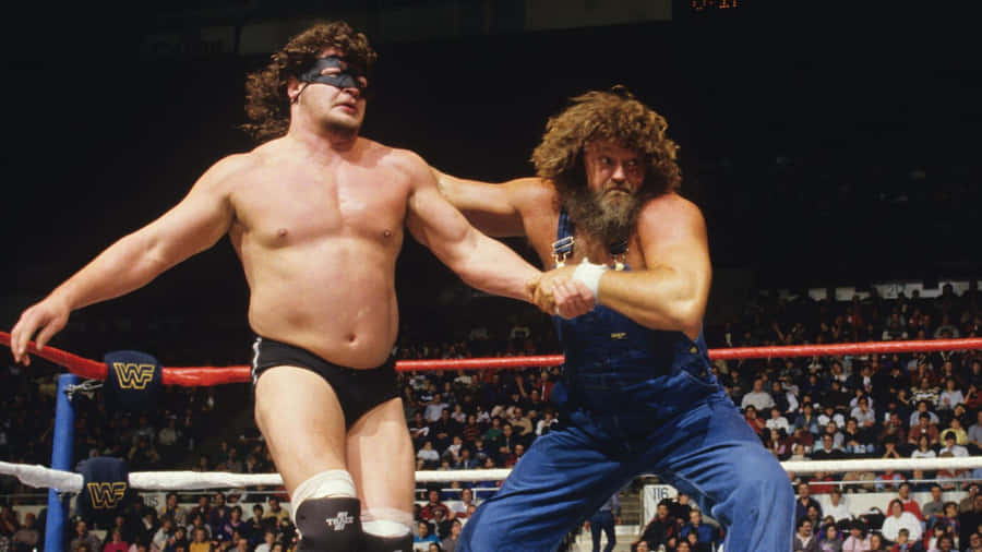 Wrestling Match Intensity Hillbilly Jim Wallpaper
