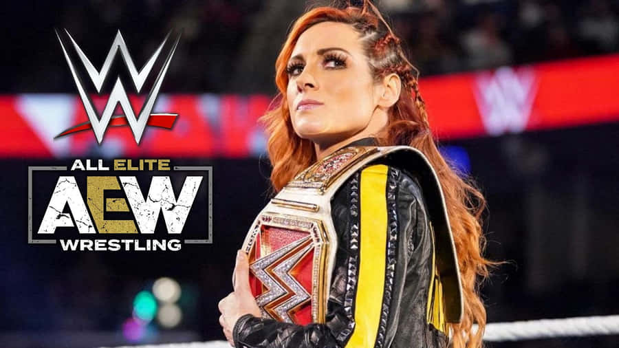 Wwe Raw Woman's Champion Becky Lynch Wallpaper