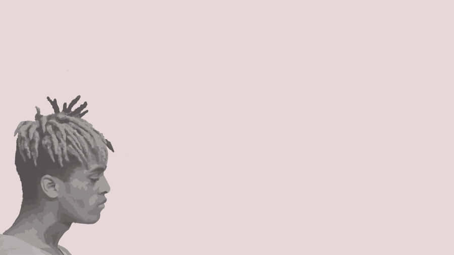 Xxxtentacion In Front Of A Computer Wallpaper