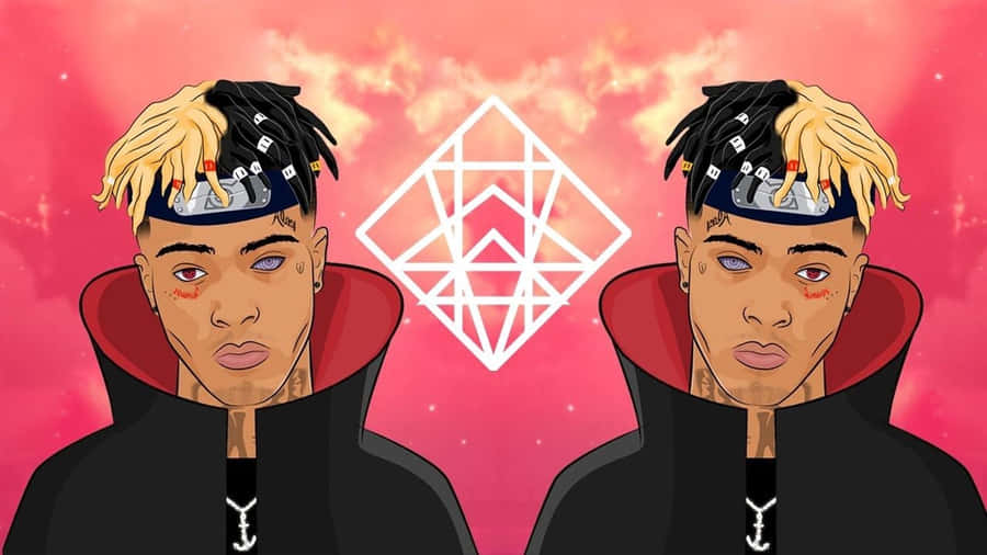 Xxxtentacion's Laptop Captured In All Its Glory Wallpaper