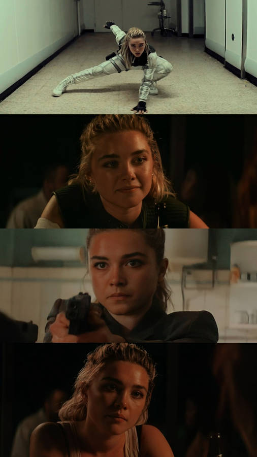 Yelena Belova Photo Collage Wallpaper