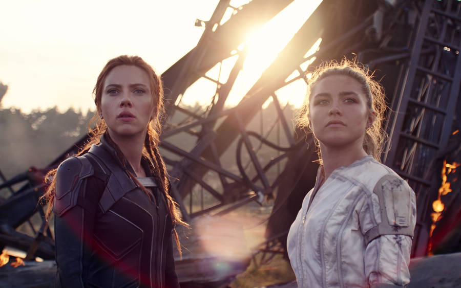 Yelena Belova With Natasha Romanoff Wallpaper