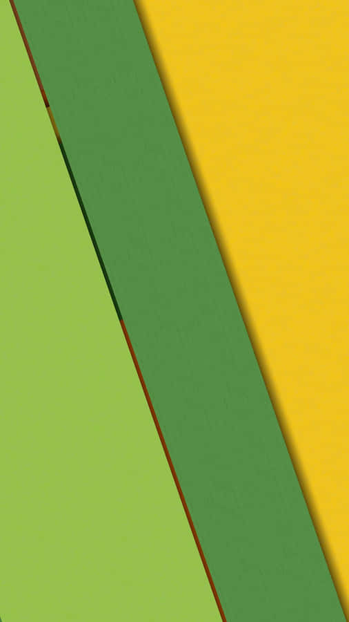 Yellow And Green Google Material Wallpaper