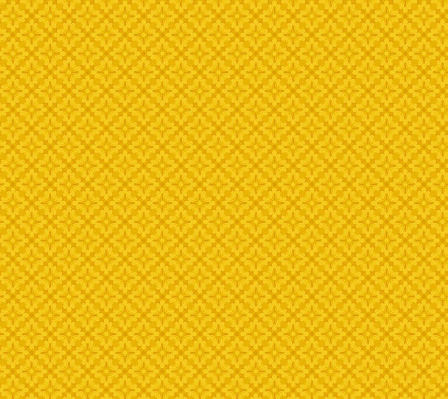 Yellow Diamond Pattern Wallpaper
