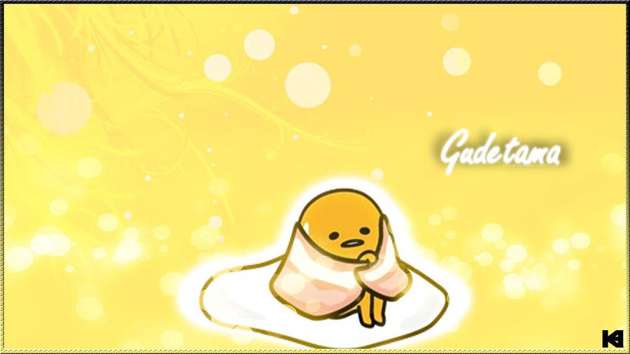 Yellow Gudetama Wallpaper