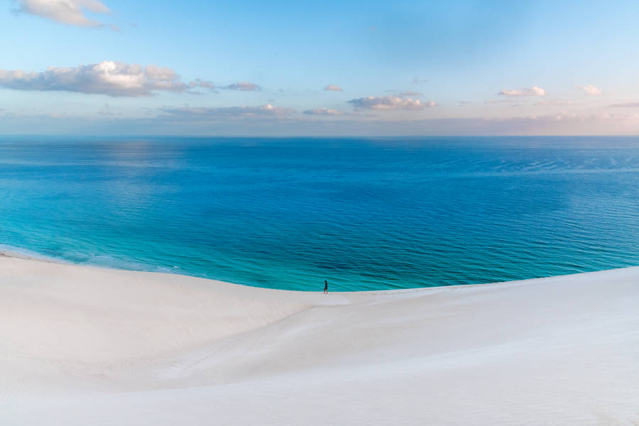 Yemen Blue Sea Wallpaper