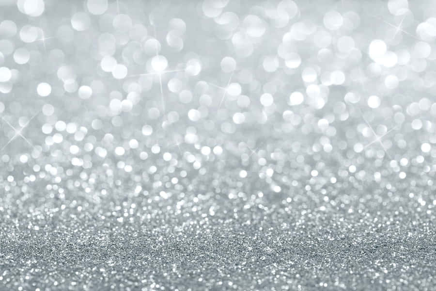 'yin And Yang - White Glitter And Black Glitter Wallpaper.' Wallpaper