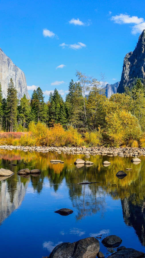 Yosemite National Park Portrait Wallpaper