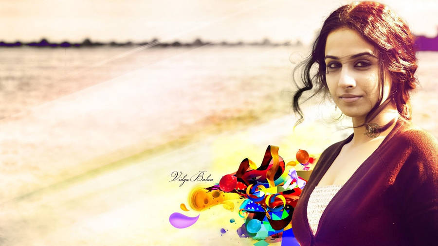 Young Vidya Balan Wallpaper