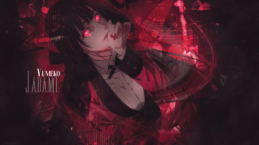 “yumeko Jabami Revealing Her Inner Power” Wallpaper
