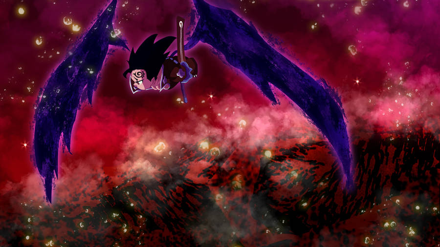 Zeldris Darkness Power Wings Wallpaper