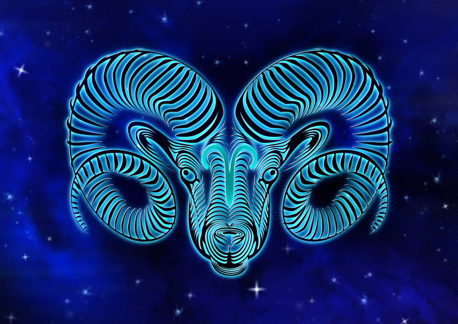 Zodiac Sign Aries Wallpaper