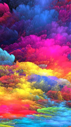 0x0 Color Explosion Wallpaper Wallpaper
