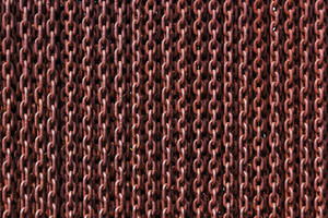 1. Connecting Strength: Rusty Iron Links Wallpaper