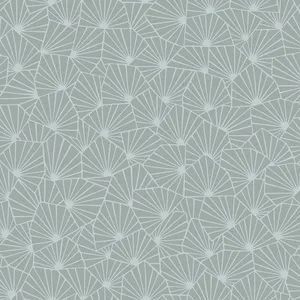 1000x1000 In. X 10 In. Blomma Sage Geometric Wallpaper Sample Wv1465sam Wallpaper