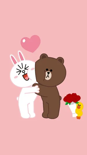 1014x1803 Line Friends. Line Friends. Line Friends, Line, Friends Wallpaper Wallpaper