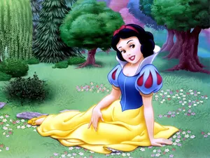 1024x768 Snow White Disney Cartoon Wallpaper Wallpaper