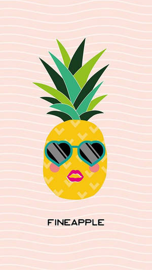 1080x1920 Cute Pineapple Wallpaper For Mobile Wallpaper