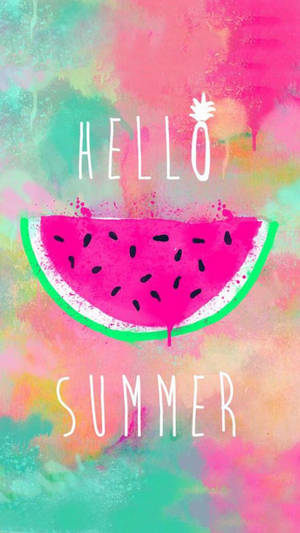 1080x1920 Hello Summer Cute Girly Wallpaper Android Wallpaper