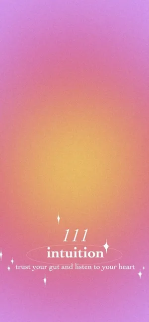 111 Intuition Aura Aesthetic Wallpaper