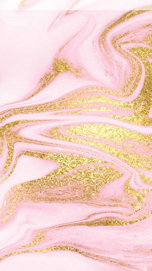 1152x2048 Pink And Gold Wallpaper Wallpaper