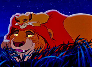 1216x883 Simba The Lion King Animated Cartoon Hd Wallpaper Wallpaper