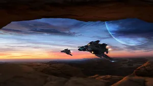 1280x720 Desktop Wallpaper Star Citizen Fantasy Ship Games Wallpaper