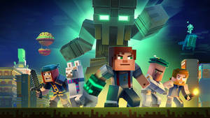 1280x720 Minecraft Story Mode Wallpaper