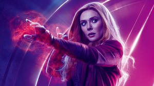 1280x720 Wallpaper Avengers: Infinity War, Elizabeth Olsen, Wanda Maximoff Wallpaper
