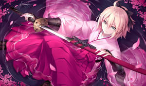1356x800 Fate Grand Order, Sakura Saber Hd Wallpaper / Desktop Wallpaper